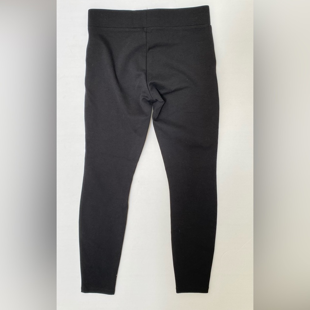 American Giant Black Ponte Slim Pant 6 - Picture 4 of 5